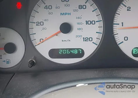 2003 Dodge Grand Caravan Se из США, поврежденный, VIN 1D4GP24363B242572